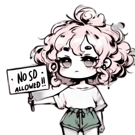 anime, vaporwave, watercolor, cartoon transparent PNG cut-out