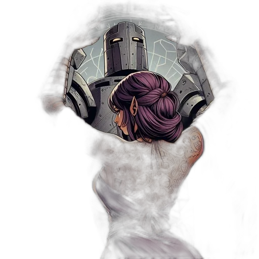 mask, crown, robot, face transparent PNG cut-out