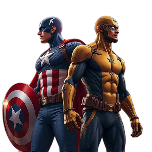 comic book art, concept art, 3d render, pixel art transparent PNG cut-out