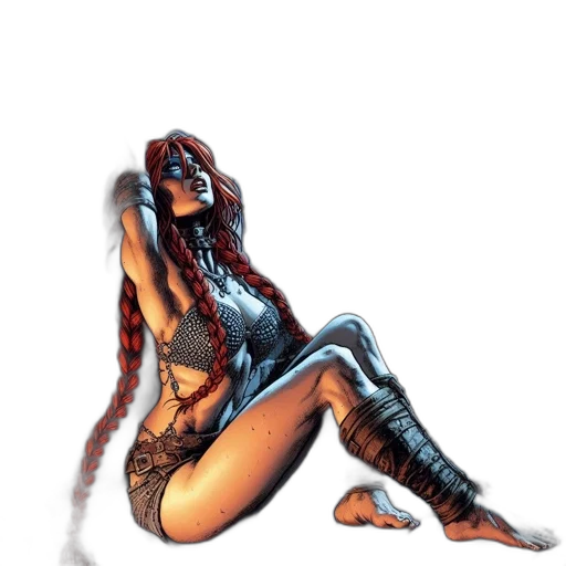 comic book art, concept art, fantasy art, pixel art transparent PNG cut-out