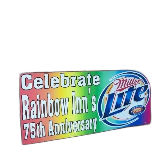 colorful, sign, celebrating, 75th transparent PNG cut-out