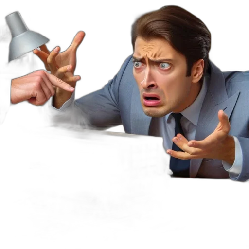 face, jacket, staff, shoes transparent PNG cut-out