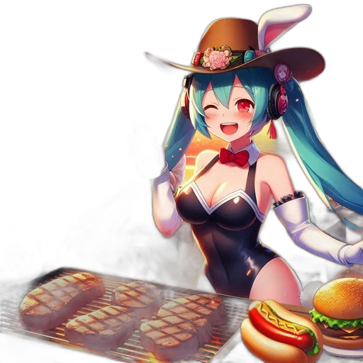 food, hat, weapon, robot transparent PNG cut-out