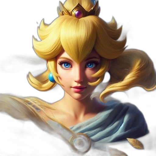 crown, face, dress, concept art transparent PNG cut-out