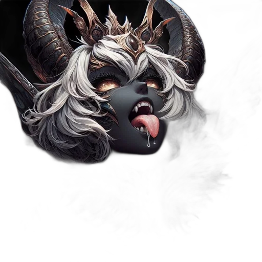dragon, mask, creature, animal transparent PNG cut-out