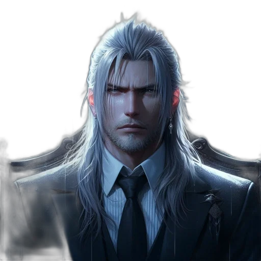 face, staff, dragon, hair transparent PNG cut-out