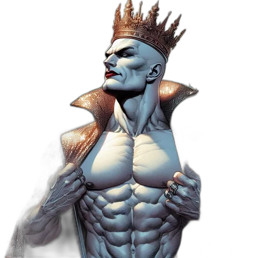 crown, comic book art, concept art, fantasy art transparent PNG cut-out