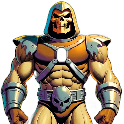robot, comic book art, concept art, 3d render transparent PNG cut-out