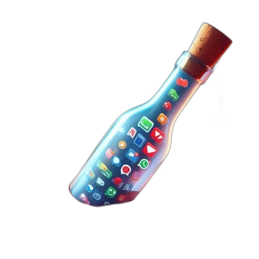 bottle, weapon, staff, umbrella transparent PNG cut-out