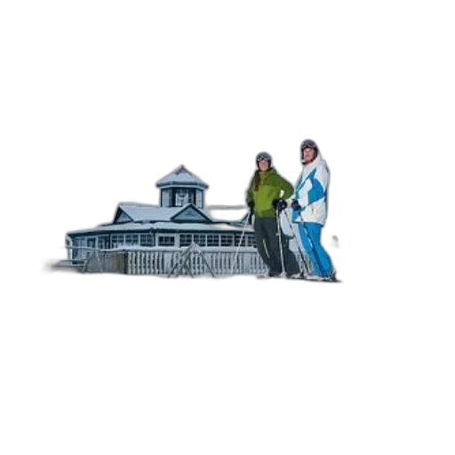 building, jacket, staff, 3d render transparent PNG cut-out