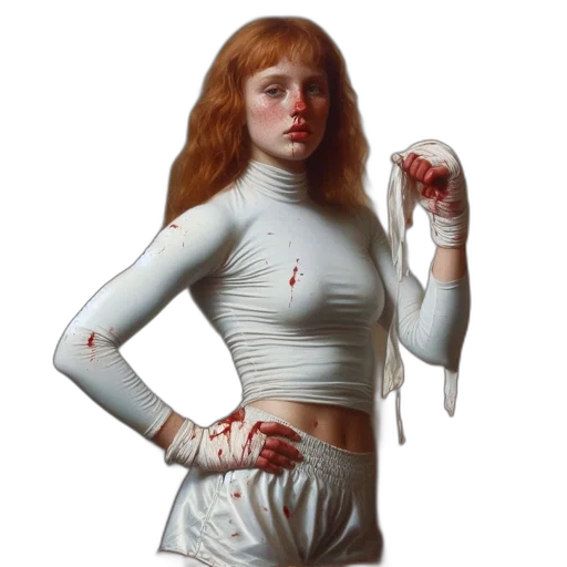 dress, staff, robot, concept art transparent PNG cut-out