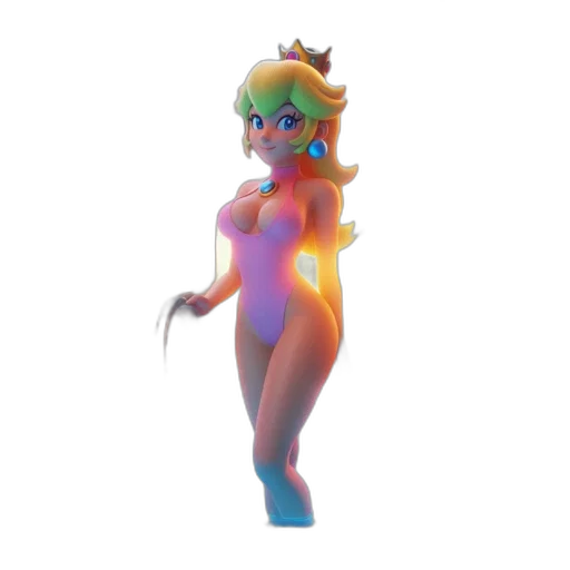 dress, crown, staff, weapon transparent PNG cut-out