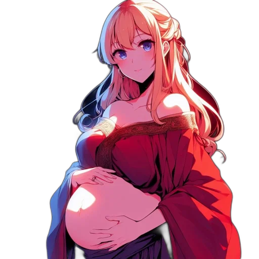 dress, jacket, dragon, anime transparent PNG cut-out