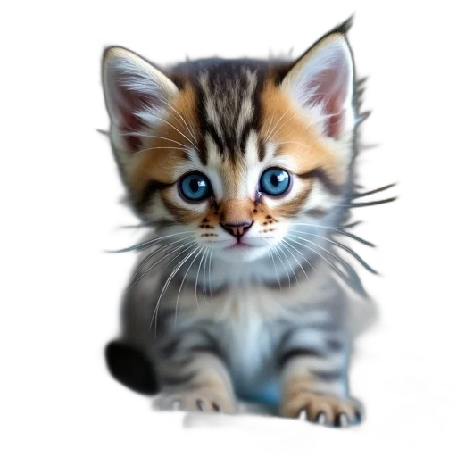 animal, staff, creature, photorealistic transparent PNG cut-out