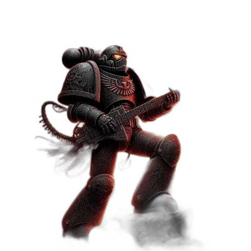 robot, creature, staff, weapon transparent PNG cut-out