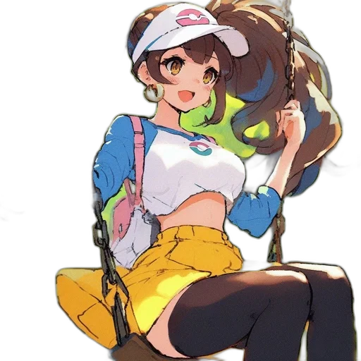 staff, dress, weapon, hat transparent PNG cut-out