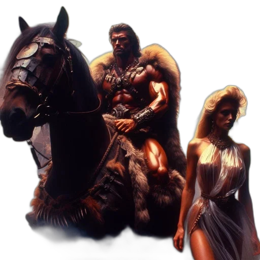 concept art, fantasy art, comic book art, pixel art transparent PNG cut-out