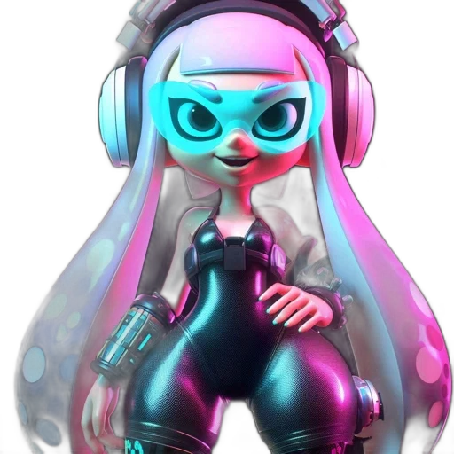 robot, dress, jacket, weapon transparent PNG cut-out