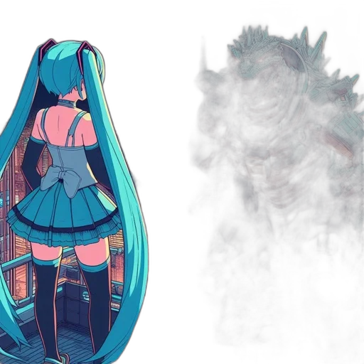 creature, dress, robot, dragon transparent PNG cut-out