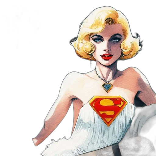 comic book art, concept art, artistic, rendering transparent PNG cut-out