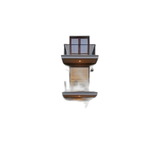 bottle, furniture, 3d render, bedroom transparent PNG cut-out