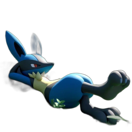 animal, creature, staff, 3d render transparent PNG cut-out