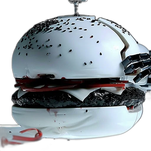 food, robot, hat, crown transparent PNG cut-out