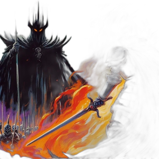 sword, dragon, weapon, concept art transparent PNG cut-out