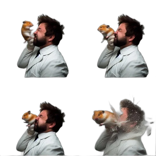 bottle, food, jacket, face transparent PNG cut-out