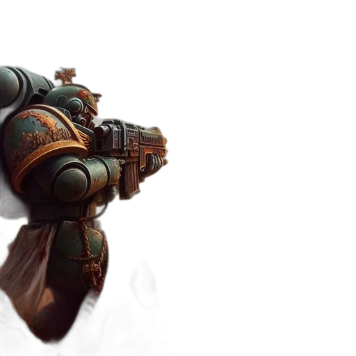 weapon, robot, sword, staff transparent PNG cut-out