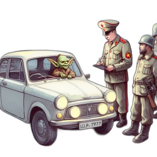 car, weapon, concept art, comic book art transparent PNG cut-out