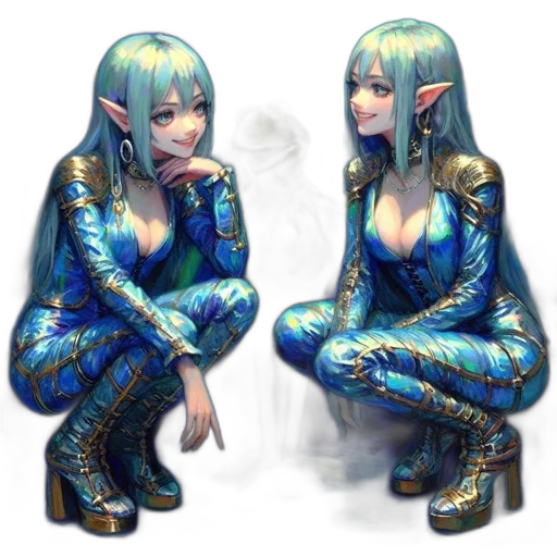 dragon, creature, dress, fantasy art transparent PNG cut-out