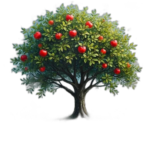 tree, crown, food, animal transparent PNG cut-out