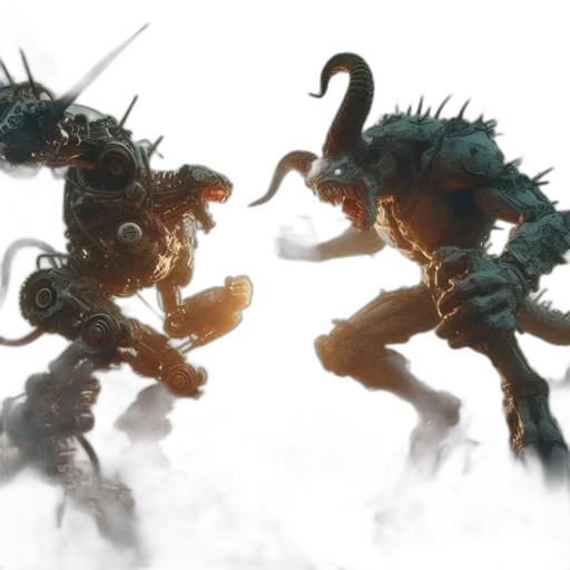 dragon, creature, concept art, 3d render transparent PNG cut-out