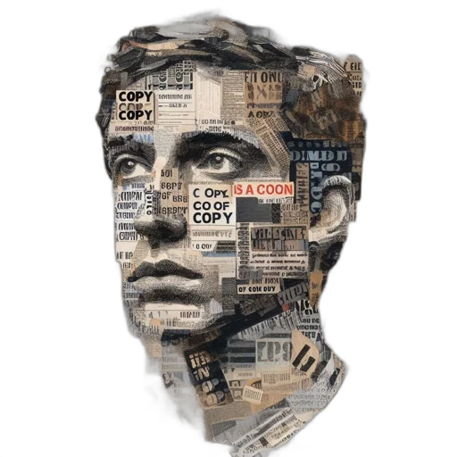 face, mask, robot, photorealistic transparent PNG cut-out