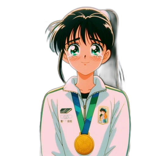 jacket, anime, pixel art, vaporwave transparent PNG cut-out