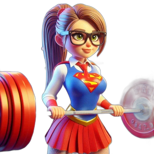 comic book art, cartoon, 3d render, concept art transparent PNG cut-out