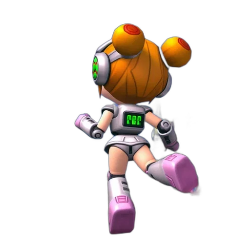 robot, weapon, staff, jacket transparent PNG cut-out