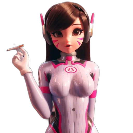robot, dress, staff, weapon transparent PNG cut-out