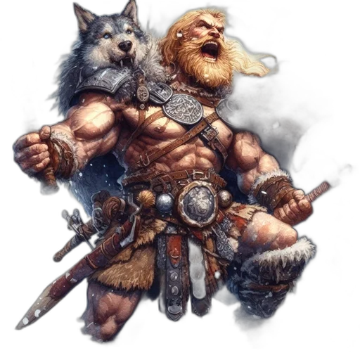 animal, fantasy art, concept art, pixel art transparent PNG cut-out