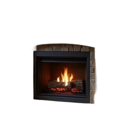 furniture, 3d render, fire, grand transparent PNG cut-out