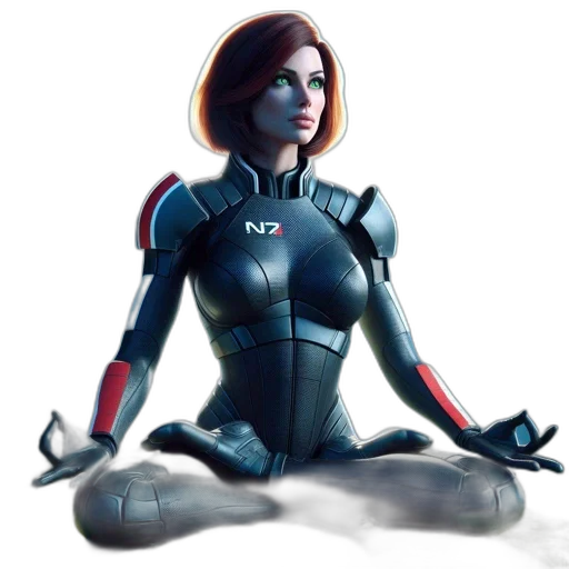 robot, concept art, 3d render, comic book art transparent PNG cut-out