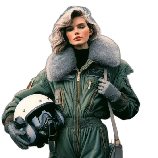 jacket, concept art, comic book art, photorealistic transparent PNG cut-out