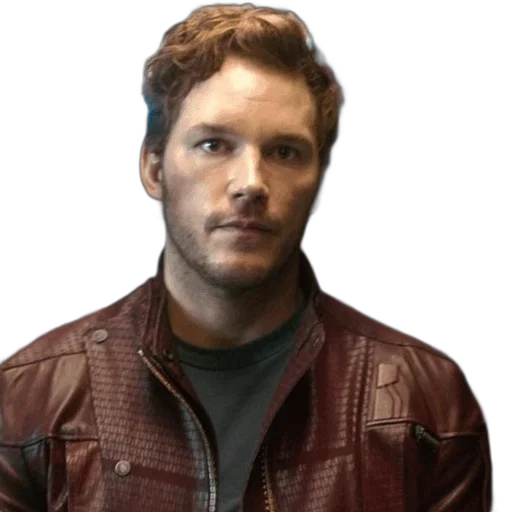 jacket, face, staff, photorealistic transparent PNG cut-out
