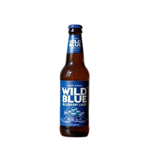 bottle, wild, blue, blueberry transparent PNG cut-out