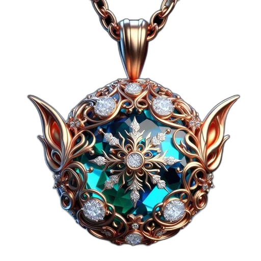 jewelry, crown, fantasy art, 3d render transparent PNG cut-out