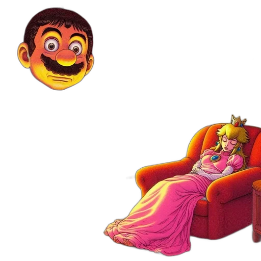 crown, furniture, face, mask transparent PNG cut-out