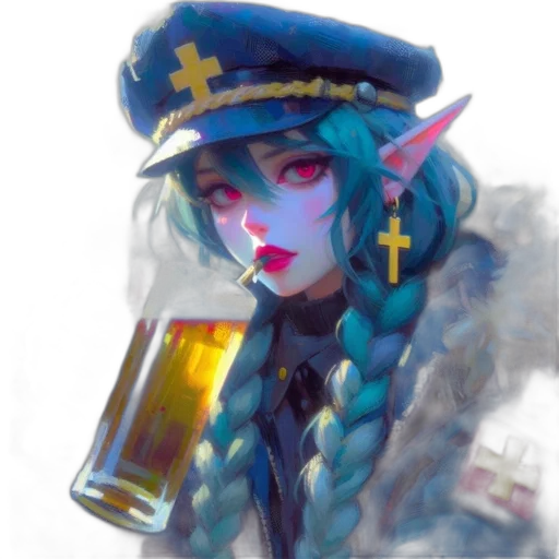 staff, hat, crown, dragon transparent PNG cut-out