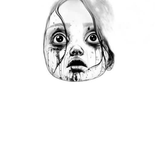 face, mask, creature, robot transparent PNG cut-out