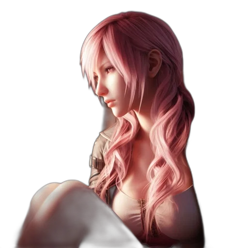 dress, face, hair, dragon transparent PNG cut-out